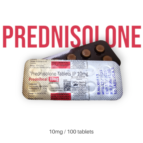 Prednisolone - 10mg/100tablets
