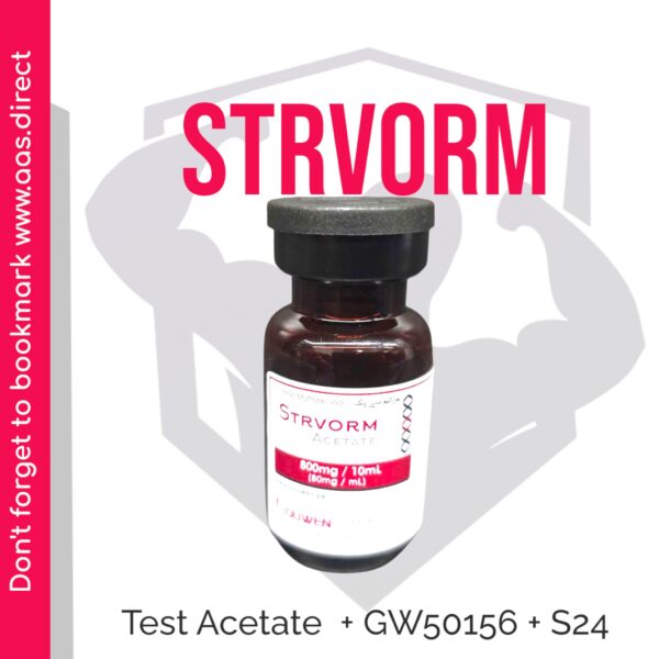 Strovrm - Test Acetate + GW50156 + S24 - 80mg